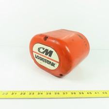 CM Lodestar Electric Hoist Motor Cover End Cap 8-1/2" Wide 6" Tall 6-5/8" Long