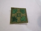 VINTAGE US MILITARY PATCH WW2 ERA US ARMY 4TH AIRBORNE INFANTRY DIVISION