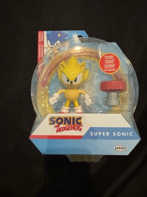 Sonic The Hedgehog Classic Super Sonic With Red Spring Action Figure 2023 A-22