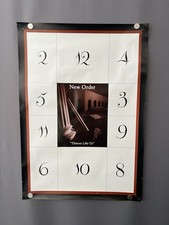 New Order Thieves Like Us Original Promo Poster 19x27 1984