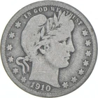 1910-D Barber Quarter Average Circ
