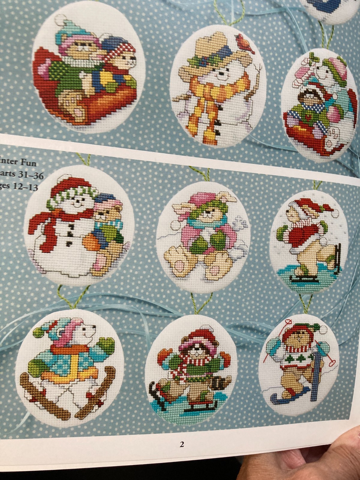 Leisure Arts Leaflet #3428 Cross Stitch Ornaments 78 Designs Christmas VTG 2003