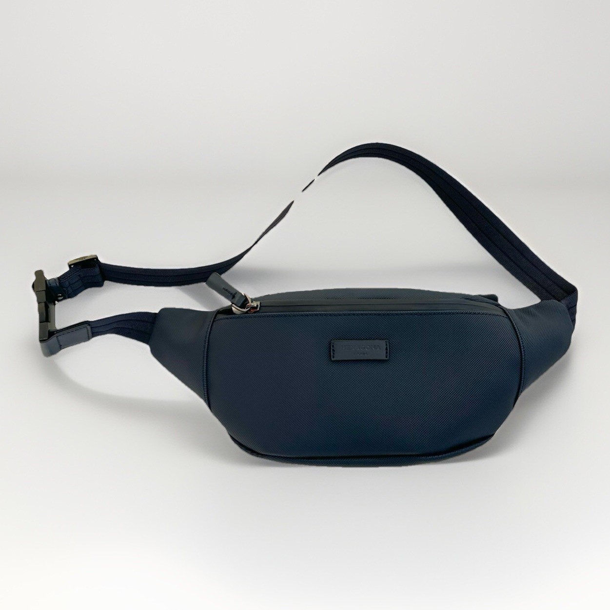 Hexagona Paris Waist Bag Sling Bum Small Item Navy One Size Water Repellent New