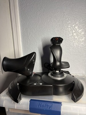Thrustmaster T-Flight Hotas X V2 Flight Stick & Throttle PC PS3 USB Joystick