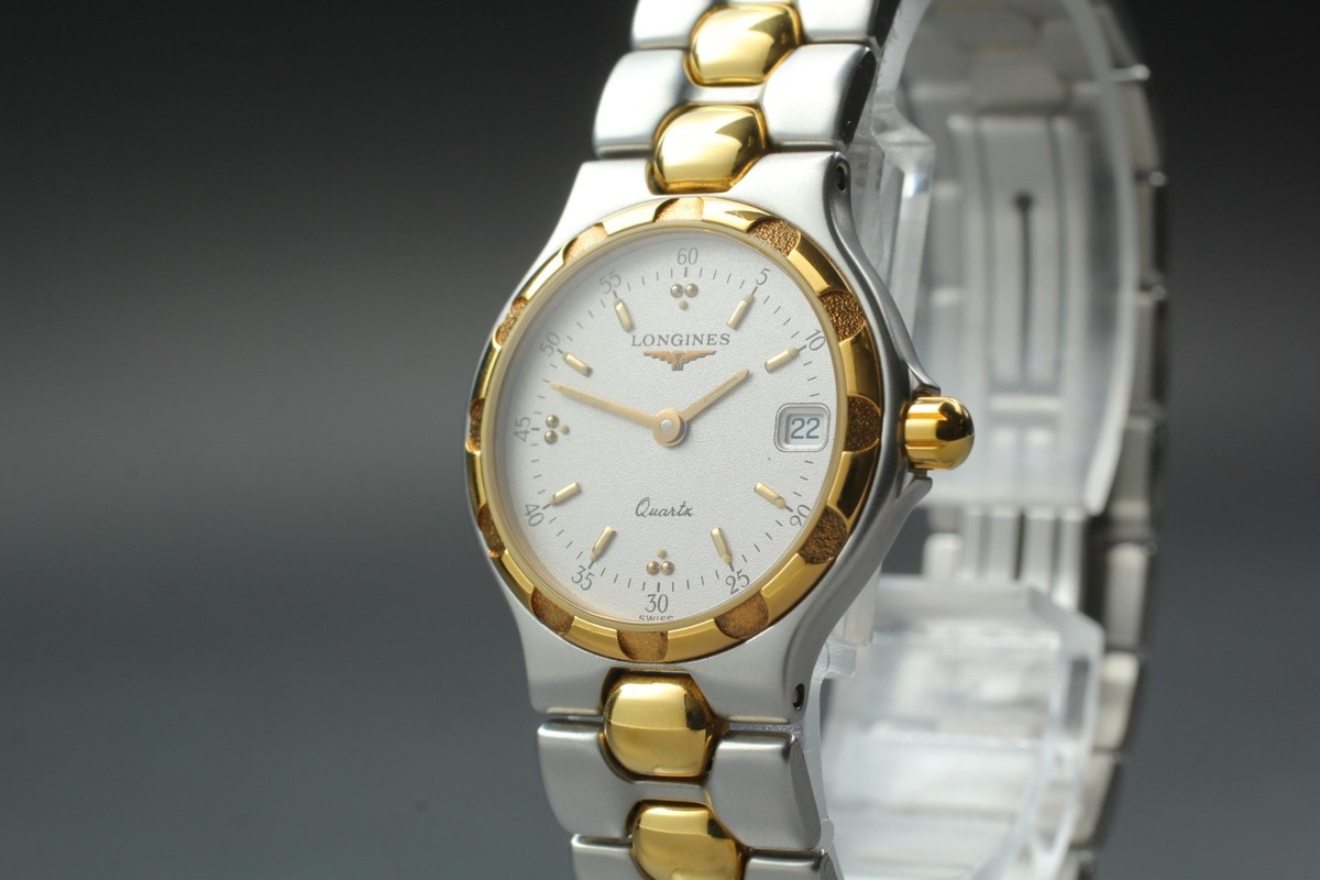 LONGINES CONQUEST シルバー/ホワイト。訳あり激安。 Conquest Automatic watch 34mm White mother-of-pearl