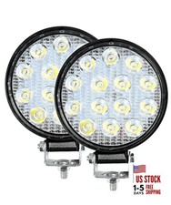 2PCS 4.5Inch Round LED Offroad Lights,42W Led Round Light Bar Spot Light Fog