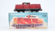 Märklin H0 3072 Diesellok BR V100 2215 DB Wechselstrom (Licht einseitig defekt)