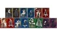 Used Character Card Set Of 14 Types Black Butler - Boarding School Edition Holog