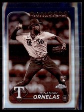 2024 Topps Chrome Sepia Refractor Jonathan Ornelas Texas Rangers #74 RC