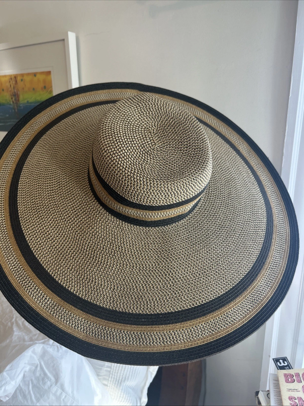 Wide Brim Straw Hat