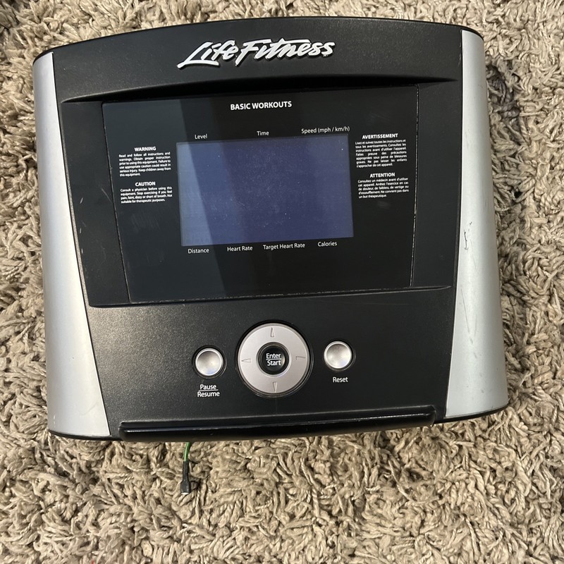 Life Fitness Console BAS-000X-0103 Display Control Panel