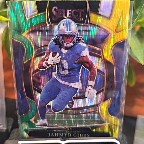 Panini 2025 Select Jahmyr Gibbs Detroit Lions Concourse #71 Prizm Card