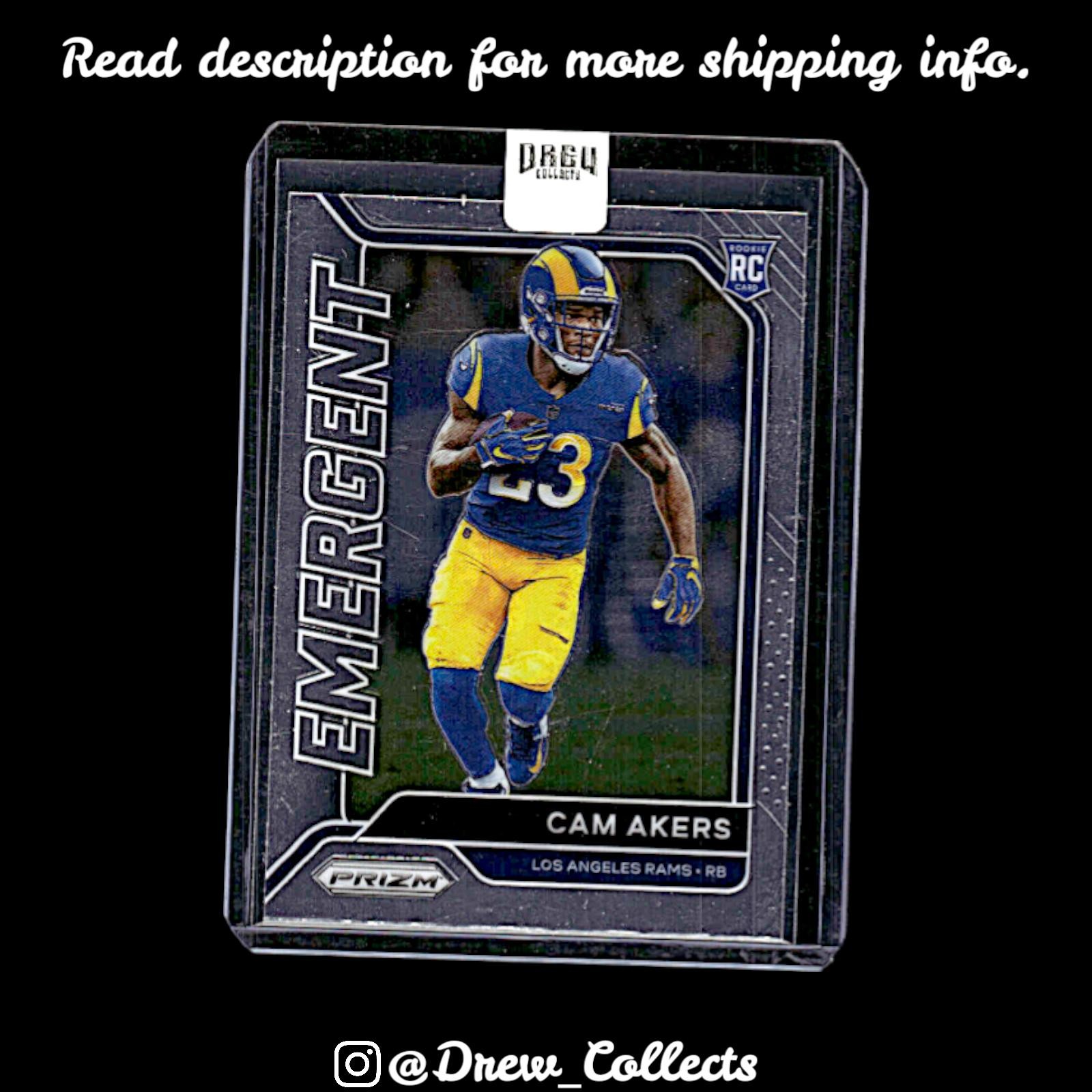 2020 Panini Prizm #6 Cam Akers Emergent