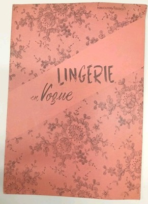 Magazin Dessous en Vogue Mode Unterwäsche Vintage 50er Jahre Verbreitung Florenz