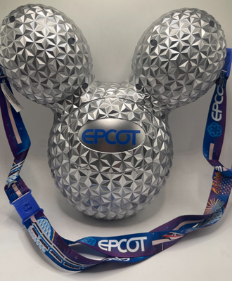 Disney EPCOT ポップコーンバケット Disney World Parks EPCOT Spaceship Earth Light-Up Popcorn Bucket