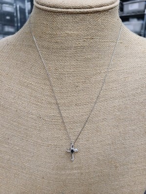 Shop LC Sterling Silver Cross Necklace