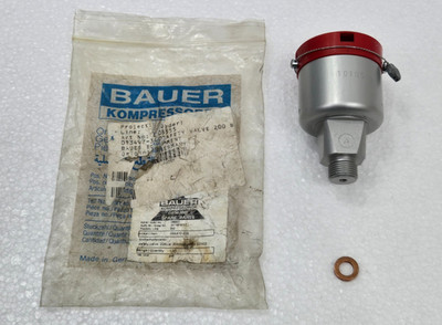 BAUER KOMPRESSOREN ORIGINAL ERSATZTEILE KB11524 SICHERHEITSVENTIL 225 BAR...