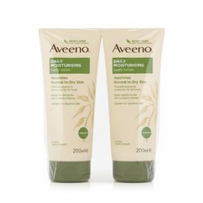 Image of 2 x Aveeno Daily Moisturising Body Lotion 200ml – For Dry & Sensitive Skin