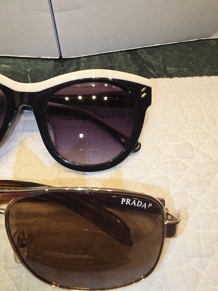 Много солнцезащитных очков 1prada burberry 1Moss б/у - Изображение 4 из 4