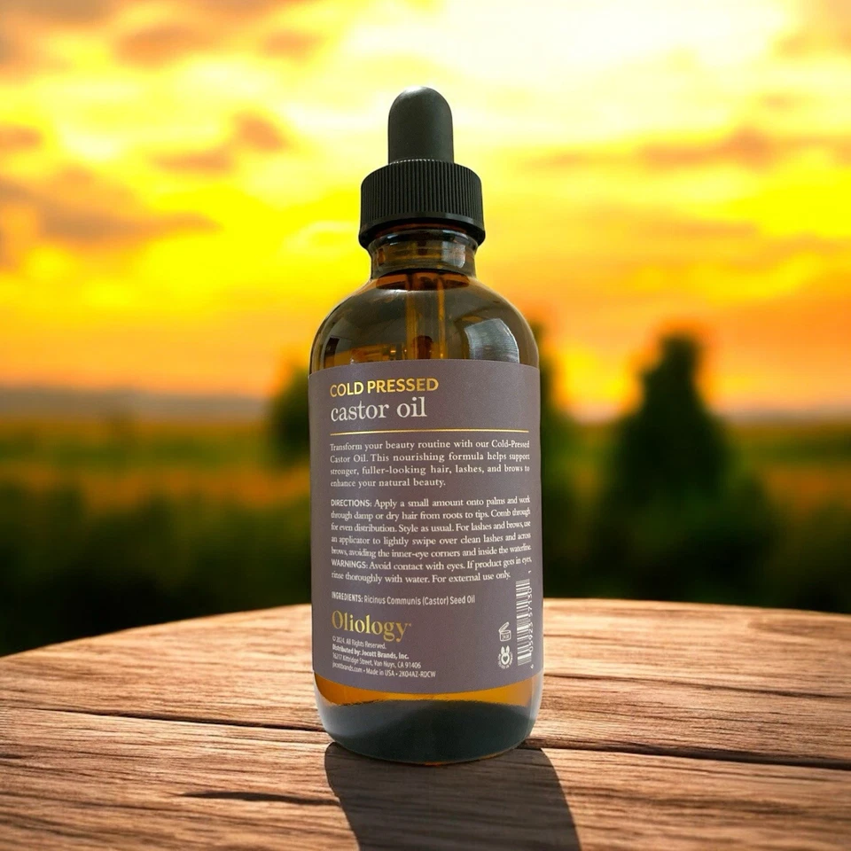 Tratamiento nutritivo de aceite de ricino prensado en frío Oliology 4 fl oz nuevo Foto 2 de 2