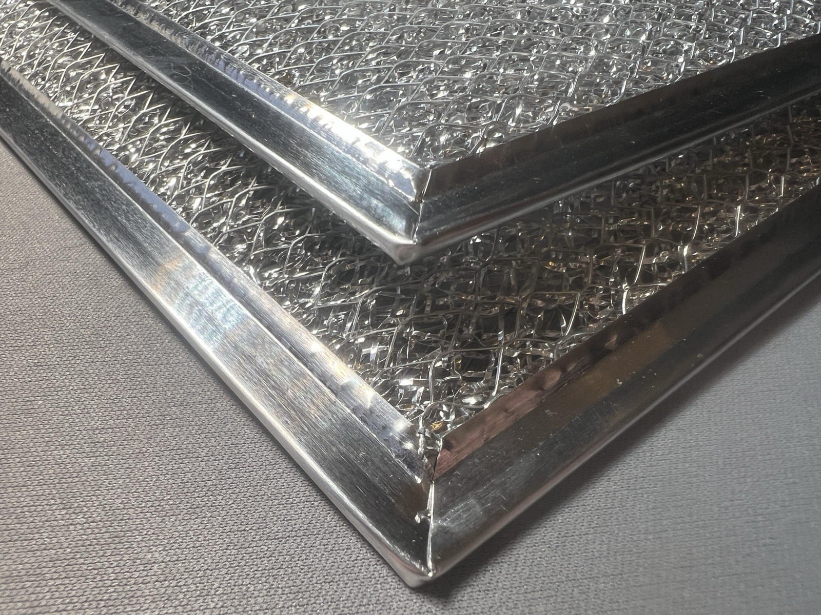 2 Pack Aluminum Range Hood Filter 7 1/4" X 9-1/2" X 1/8" - NEW