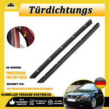 2X Autotür Türdichtung Gummidichtung Links& Rechts Für VW Transporter Multiva