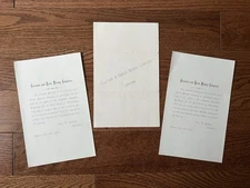 Antique 1800’s Calumet & Hecla Mining Company Annual Meeting Notices / Report