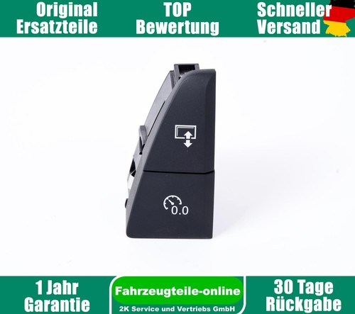 Audi A6 4G C7 4G1927227 Schalter Taste Monitor Display Kilometerrückstellung