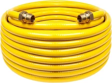 70ft 1/2'' Flexible Gas Line, CSST Corrugated Stainless Steel Tubing Pipe Kit...