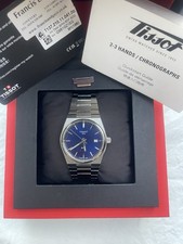 Tissot PRX 35mm Dark Blue - QuickStart Guide + Warranty Card - Excellent