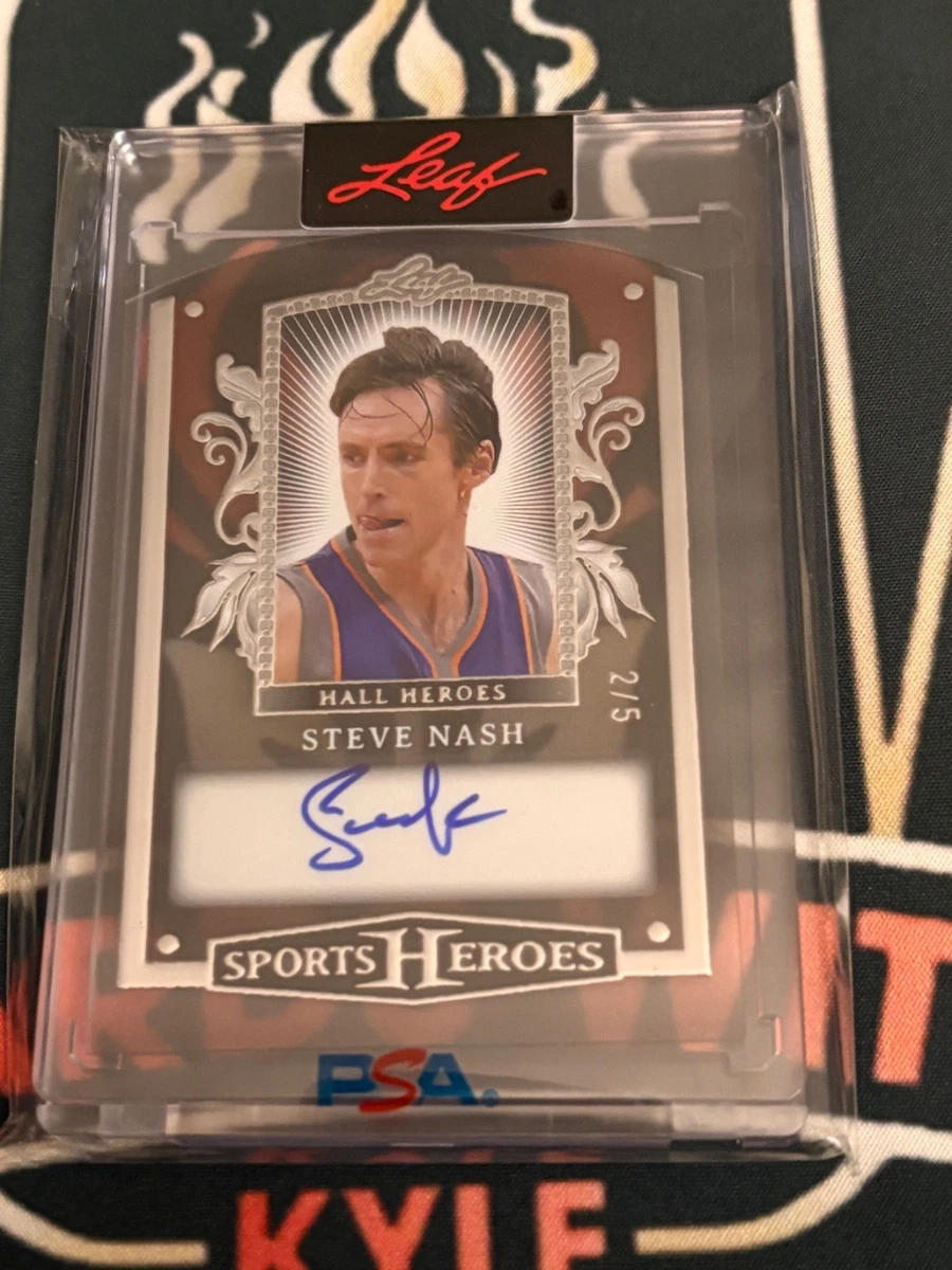 Steve Nash Phoenix Suns Basketball Autographed Sports Trading