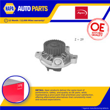 Water Pump fits AUDI 80 S2 B4 2.2 93 to 95 ABY Coolant 034121004BX 054121004 New