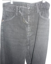 VTG Wrangler Jeans Women 1 / L34  Black USA