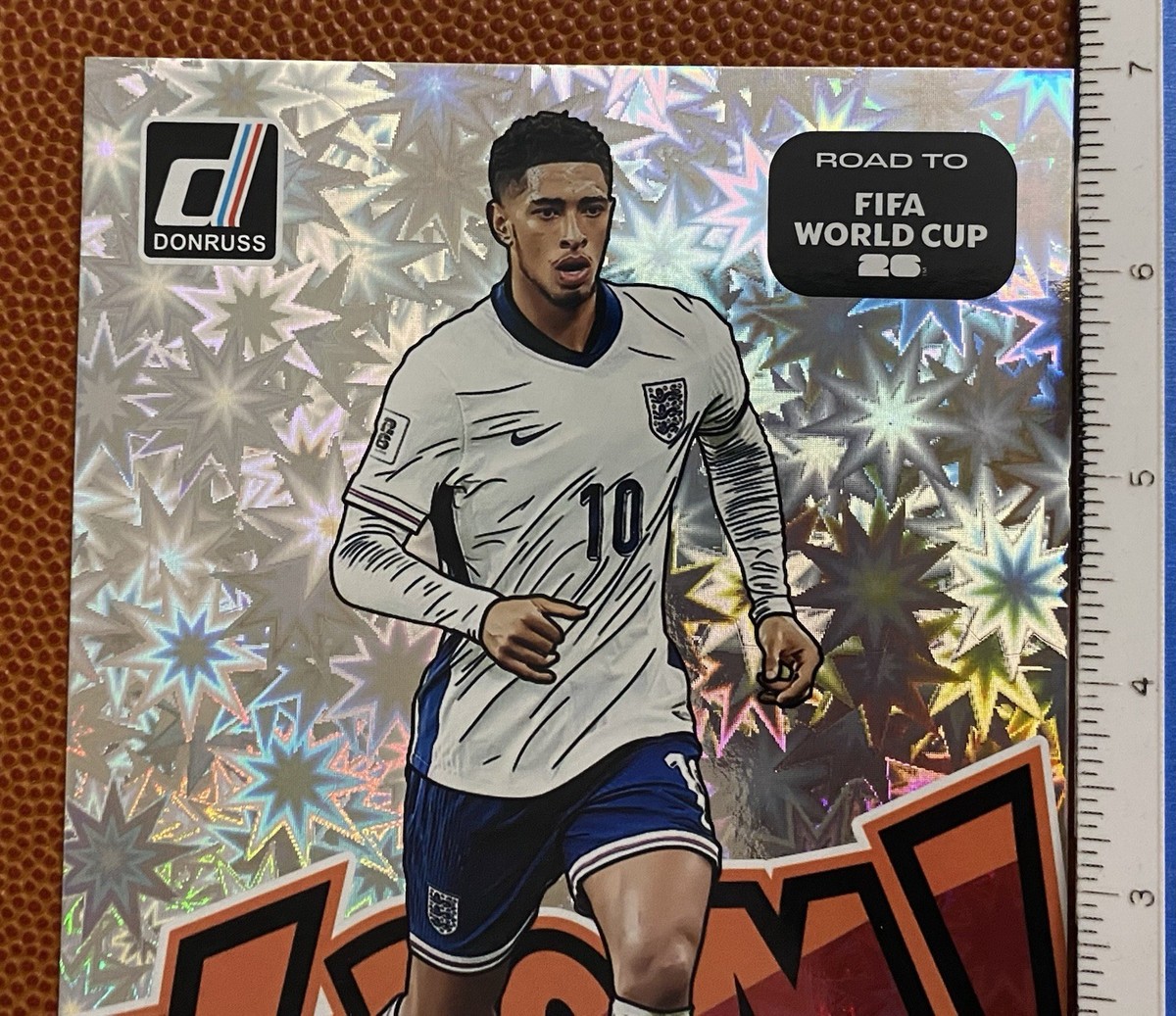 2025-26 Panini Donruss Fifa World Cup OVERSIZED LARGE Kaboom Jude