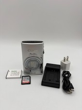 Canon PowerShot ELPH 340 HS 16.1MP Digital Camera Silver w/ 12x Zoom Bundle