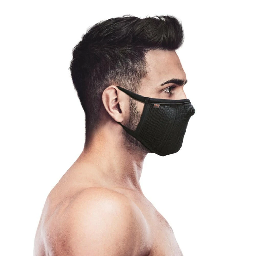 Naroo F.U. + Face Mask - Washable & Reusable - Black Large - Non-medical