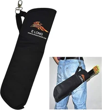 EOUS Archery Arrow Holder Hip Side Quiver Belt Clip Waist Quivers Black 