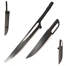 Metal Anime Sword Two Piece Set Kurosaki Ichigo's Zangetsu Twin Swords