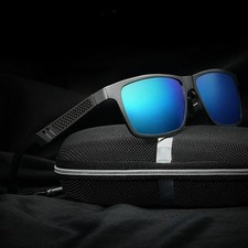 Aluminium Magnesium Polarisiert Sonnenbrille Herren UV400 Draußen Fahren Brille