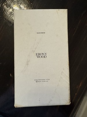 Zara Emotion No3 Ebony Wood Eau de Parfum Men 3.04 oz Authentic Unsealed Box