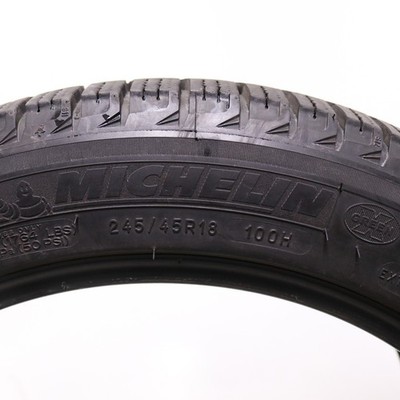 Set of 2 Used 245/45R18 Michelin X-Ice XI3 - 100H - 8.5-9/32 No