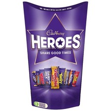 Cadbury Heroes Chocolate Gift Box 290g Pack size Case of 6