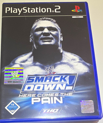THQ WWE SmackDown! Here Comes the Pain PS2 PAL USK 16 inkl. Handbuch