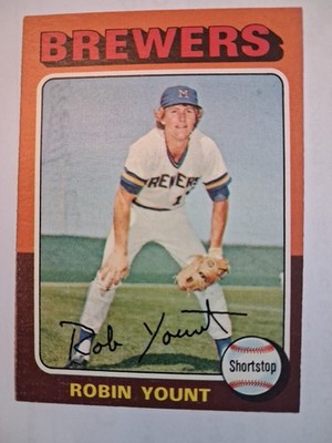 1975 Topps Robin Yount  #223 Rookie Card