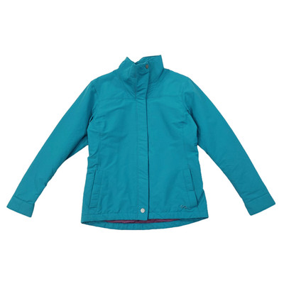 OROS Voyager Jacket Womens Small, Solarcore Insulated, Snap Front, Teal Blue