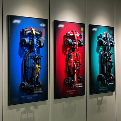 LEGO Display Frame Wall Mount Storage Technic Cars FREE FAST SHIP（$89 IN STORE！