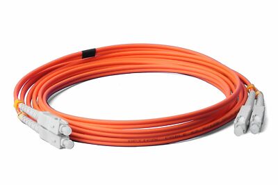 CONBIC  1m SC SC Fibre Optic Duplex OM1 62.5/125 3.0mm Multimode Fibre Optic