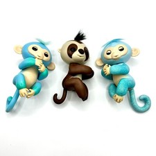 Fingerlings 2 Baby Monkey & Sloth Interactive Toy WowWee Touch Motion Sounds