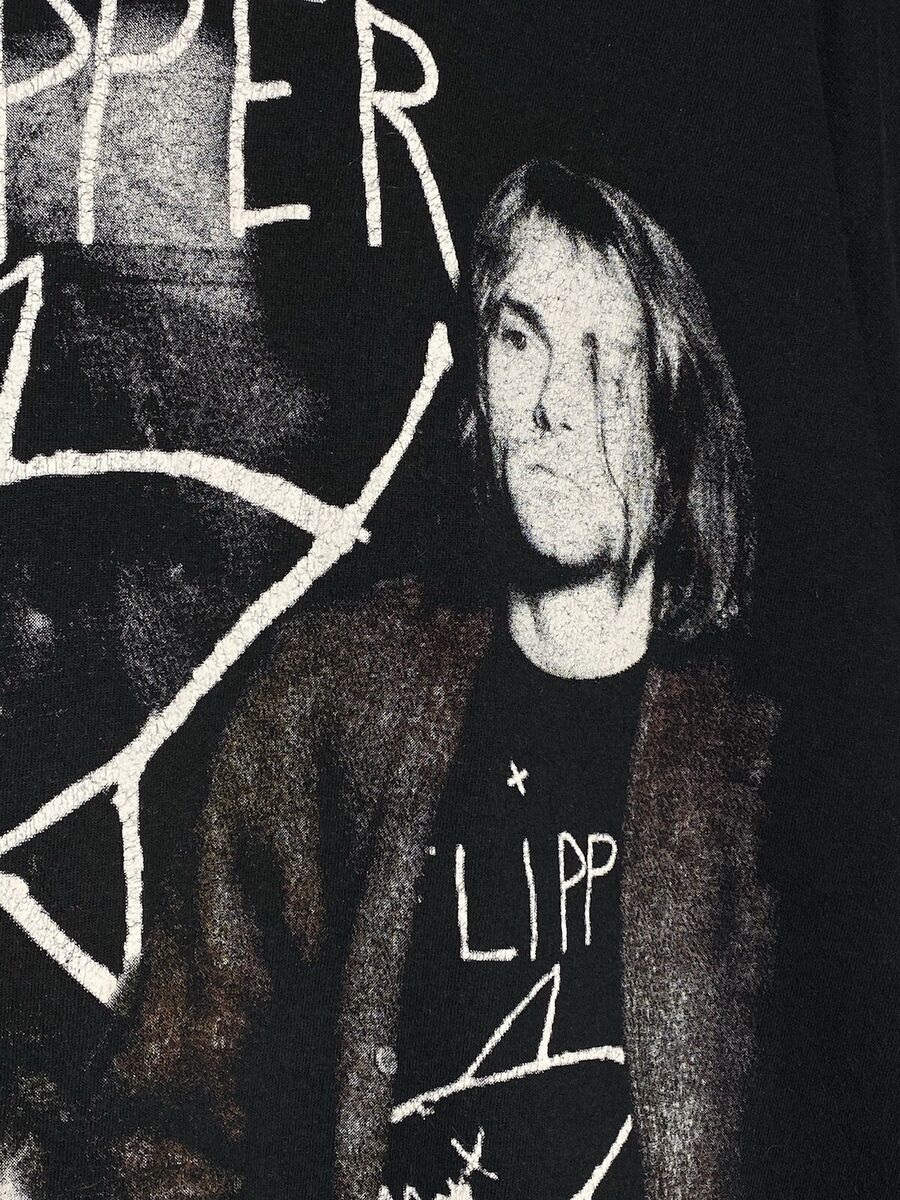 Vintage 1998 Nirvana Flipper Graphic Print Screen Stars Tag Vintage 1998 Nirvana Flipper Graphic Print Screen Stars Tag