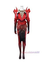 Marvel Rivals Scarlet Witch Cosplay Costume Women Outfits Halloween 